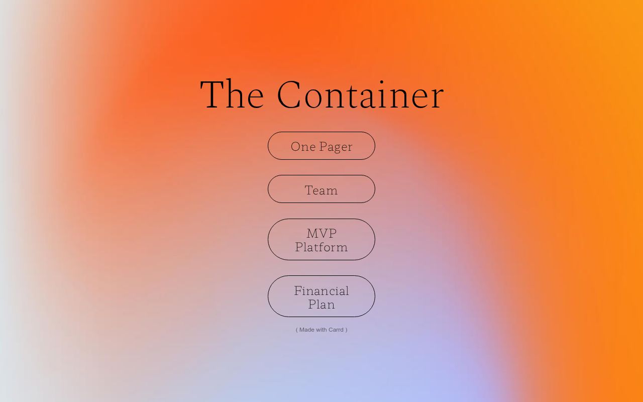 Carrd profile picture for @container